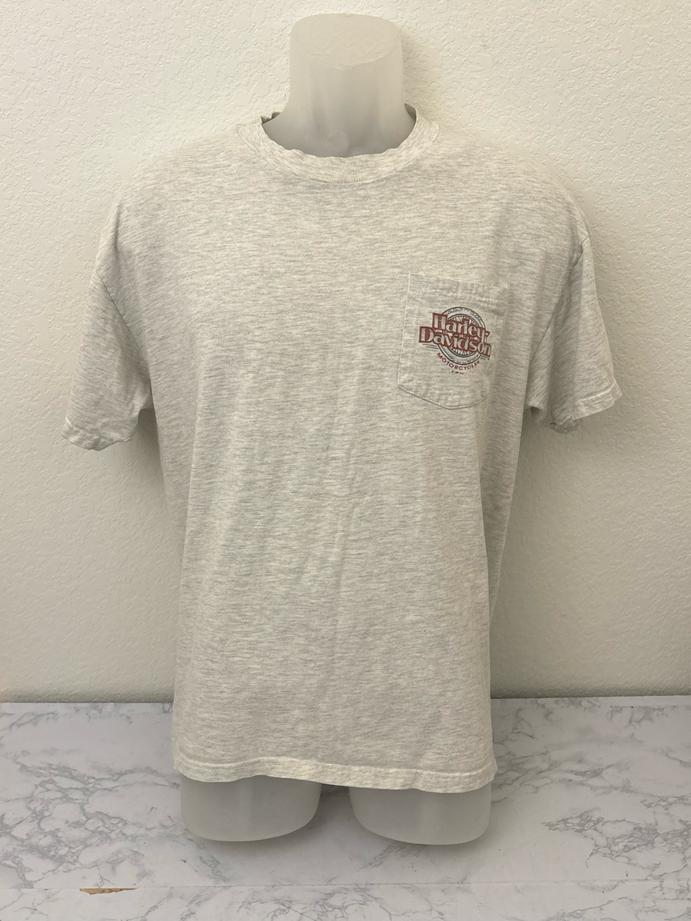 Vtg Jones Harley-Davidson Little Rock Ark T-shirt L Gray Motorcycles